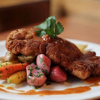 Escalope de veau à la milanaise