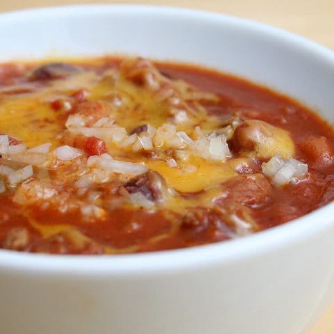 Chili au poulet