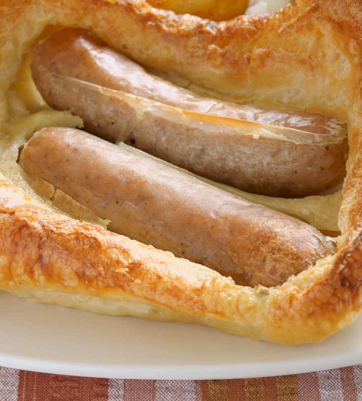 Toad in the hole (crapaud dans le trou)