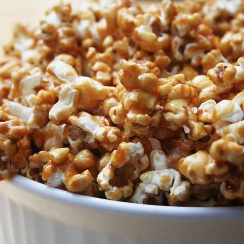 Popcorn au caramel