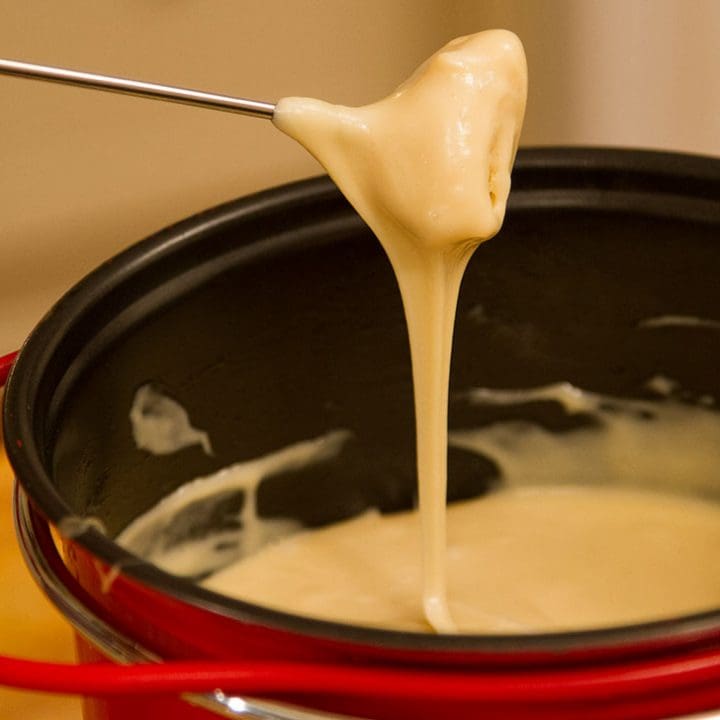 Fondue au fromage maison