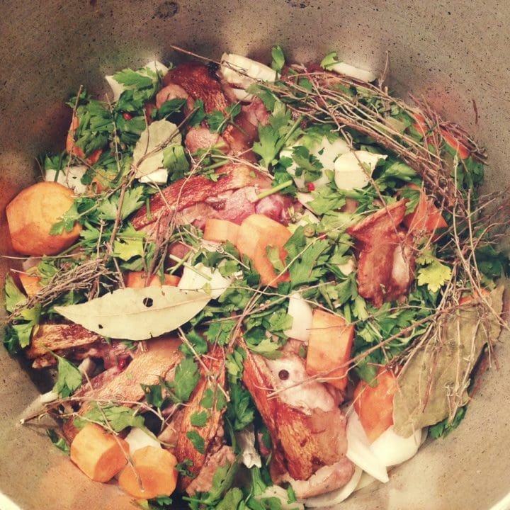 Sauce miel et vin rouge