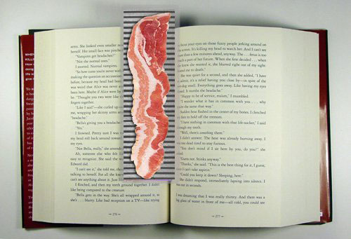 bacon-bookmark-book