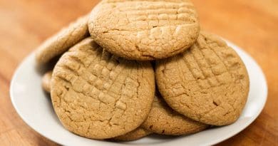 Biscuits au beurre d’arachide à 3 ingrédients