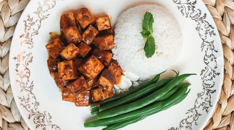 Tofu à la sauce BBQ
