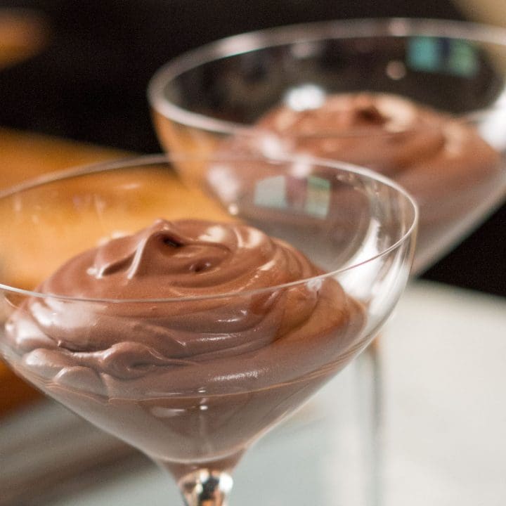 Mousse au chocolat et à la fleur de sel