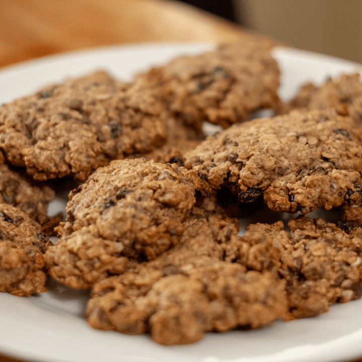 Biscuits à la farine d’avoine et poudre de grillons