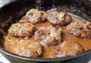 Hamburger Steak (Steak Salisbury) comme dans les années 90