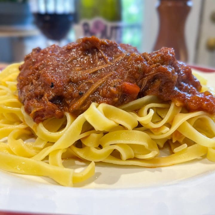 Sauce bolognaise au bœuf braisé