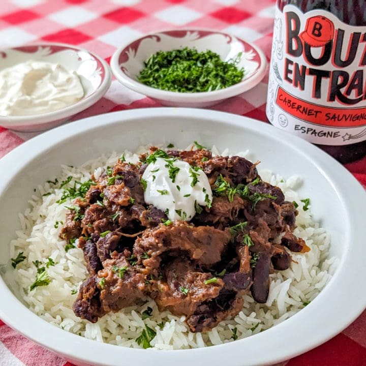 Ragoût de chili Texan au boeuf épicé