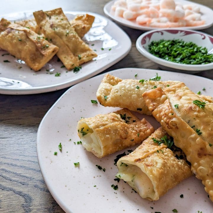 Egg Rolls à la Saint-Jacques