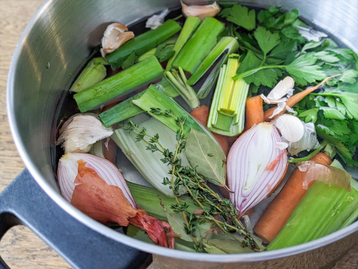 Recette de bouillon de légumes