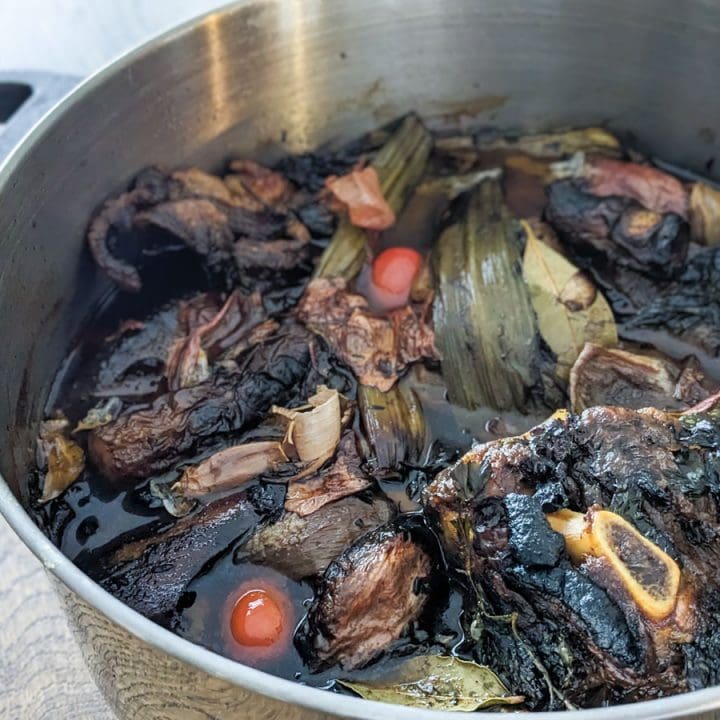 Fond brun de boeuf