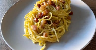 Pasta carbonara (les vraies)