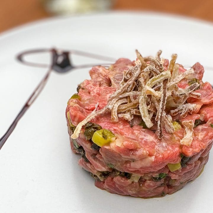 Tartare de boeuf classique