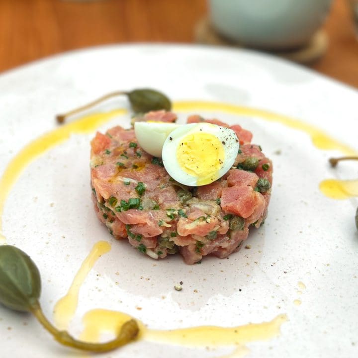 Tartare de thon classique