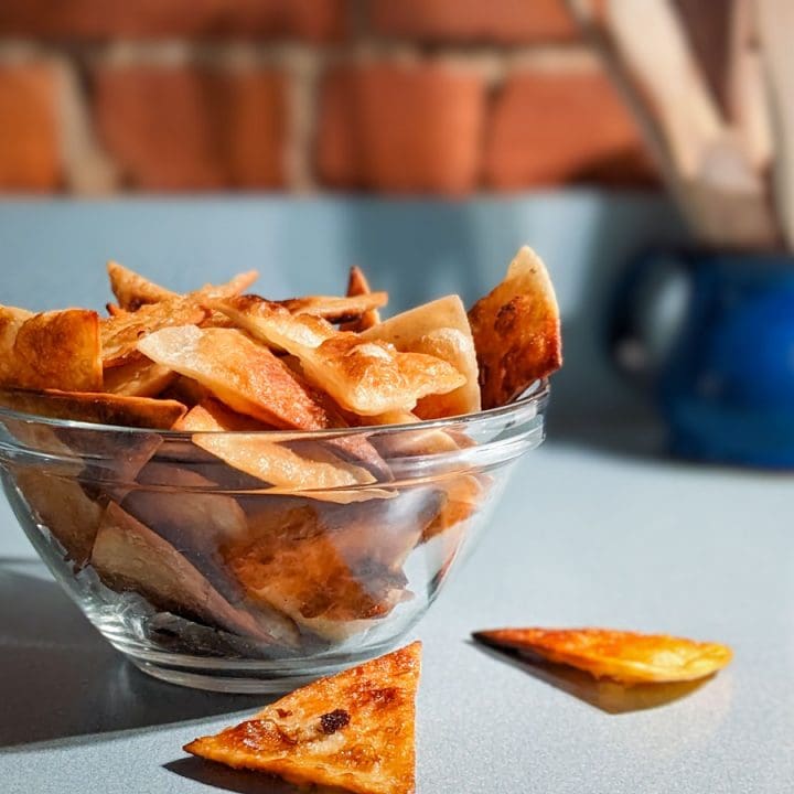 Chips de tortillas maison