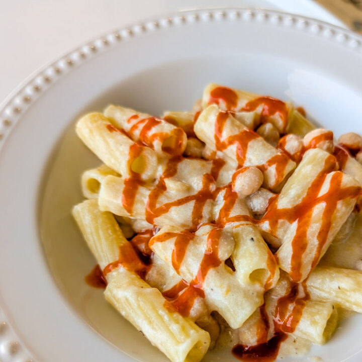 Mac n cheese aux pois chiches